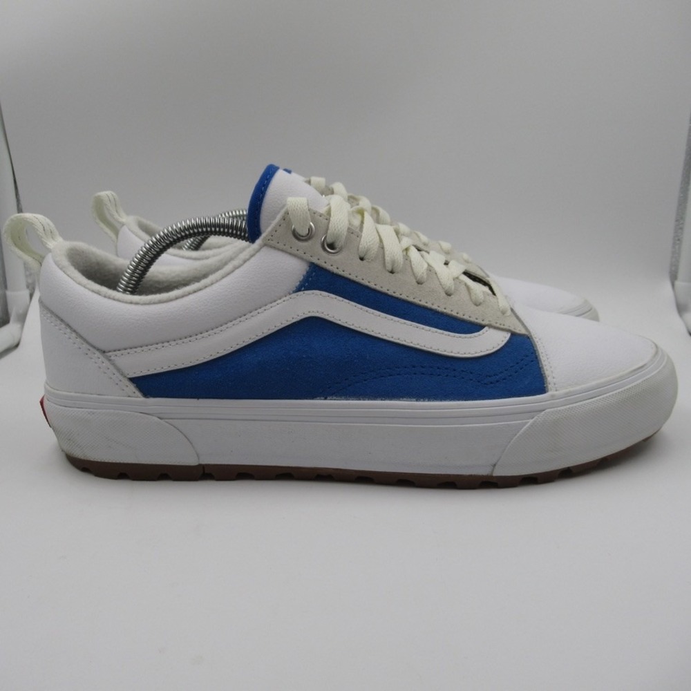 Vans Old Skool MTE-1 Blue White Leather Suede Sneakers Mens 11 Women 12.5 721454
